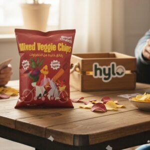 Smart Crunch Smoked Paprika Flavour Mixed Veggie Chips, 100g