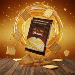 M.Y. San Grahams Honey Graham Crackers, 210g