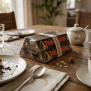 Toblerone Dark Chocolate With Honey And Almond, 6x100g