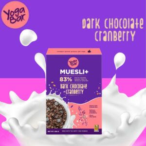 Yoga Bar Muesli+ Dark Chocolate & Cranberry, 500g