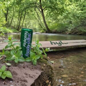 Alokozay Apple-Mint Flavoured Drink, 250ml