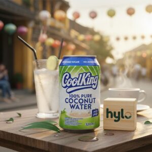 CoolKing 100% Pure Coconut Water with Pulp, 320ml