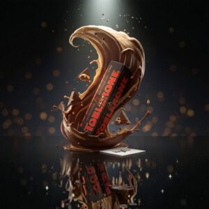 Toblerone Dark Chocolate With Honey And Almond, 6x100g