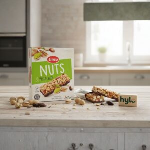 Emco Nuts & Pistachio Bars Coated in Dark Chocolate, 3x35g