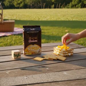 M.Y. San Grahams Honey Graham Crackers, 210g