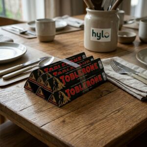 Toblerone Dark Chocolate With Honey And Almond, 6x100g