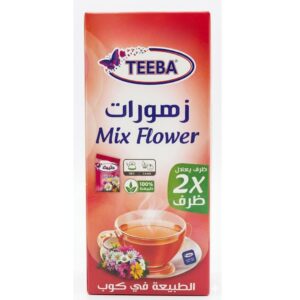 Teeba Mix Flower Herbal Tea 20 Tea Bags, 30g Teeba Mix Flower Herbal Tea 20 Tea Bags, 30g