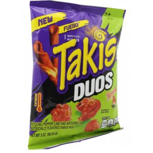 Takis Duos Fuego Snack Mix, 85.5g Takis Duos Fuego Snack Mix, 85.5g