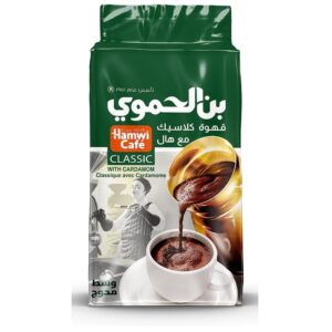 Hamwi Cafe Classic Coffee with Cardamom, Medium Roast, 500g Hamwi Cafe Classic Coffee with Cardamom, Medium Roast, 500g
