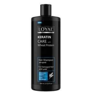 Loyal Keratin Care with Wheat Protein Hair Shampoo, 800ml Loyal Keratin Care with Wheat Protein Hair Shampoo, 800ml