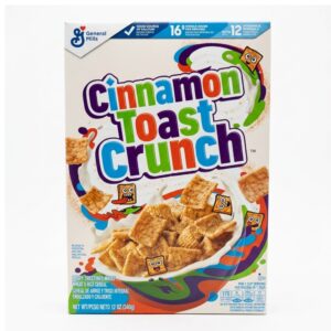 General Mills Cinnamon Toast Crunch Cereal, 340g General Mills Cinnamon Toast Crunch Cereal, 340g