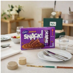 Cadbury Snack! Sandwich Chocolate Bars, 5+1 Free (6 x 22g)