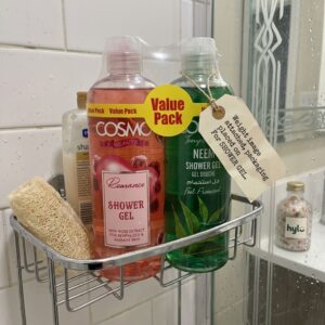 Cosmo Shower Gel Value Pack, 2 x 480ml (Romance Rose + Temptation Neem)