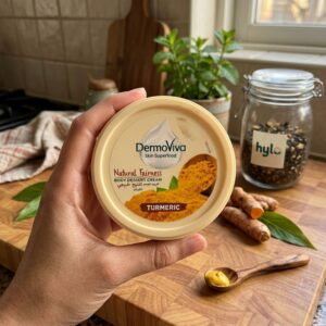 DermoViva Skin Superfood Body Dessert Cream, Turmeric, 70ml
