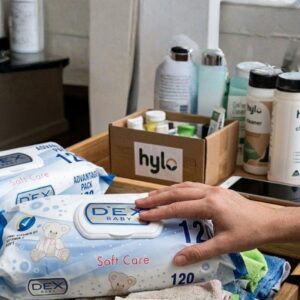 DEX Baby Wet Wipes Soft Care, 120 Pack