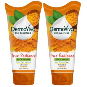 DermoViva Skin Superfood True Radiance Face Wash Turmeric, 2x150ml DermoViva Skin Superfood True Radiance Face Wash Turmeric, 2x150ml
