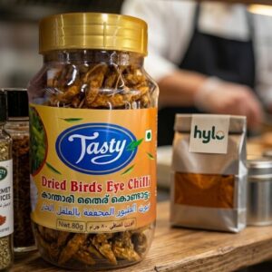 Tasty Dried Birds Eye Chilli, 80g