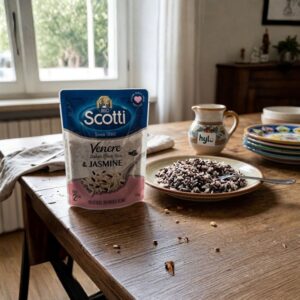 Riso Scotti Venere Italian Black Rice & Jasmine, 230g