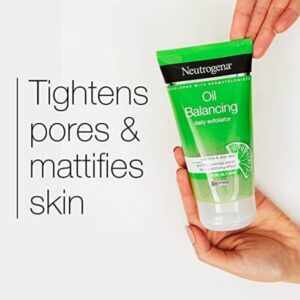Neutrogena Oil Balancing Daily Exfoliator with Lime, 150ml