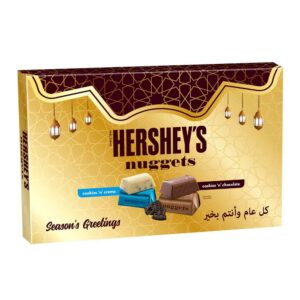 Hershey's Nuggets Cookies N' Creme & Cookies N' Chocolate, Festive Edition, 180g Hershey's Nuggets Cookies N' Creme & Cookies N' Chocolate, Festive Edition, 180g