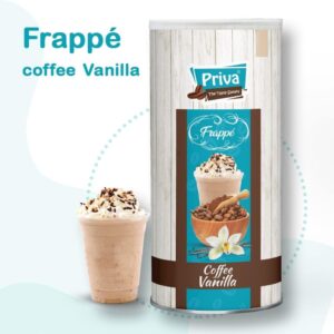 Priva Frappe Powder  Coffee Vanilla, 1kg