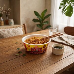 Nissin U.F.O. Spicy Curry Fried Noodles, 88g