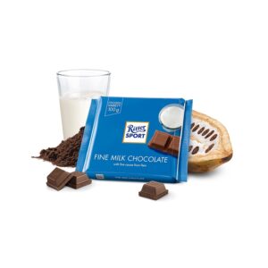 Ritter Sport Fine Milk Chocolate, 100g