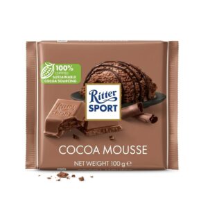 Ritter Sport Cocoa Mousse Chocolate, 100g Ritter Sport Cocoa Mousse Chocolate, 100g