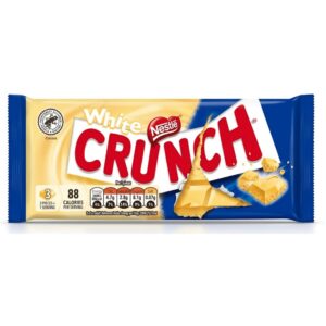 Nestle Crunch White Chocolate Bar, 100g Nestle Crunch White Chocolate Bar, 100g
