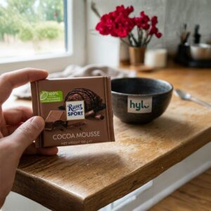 Ritter Sport Cocoa Mousse Chocolate, 100g