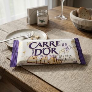 Carre D'Or White Chocolate Crispy Wafer X2 Pack, 35g