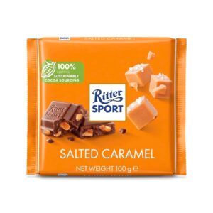 Ritter Sport Salted Caramel Chocolate, 100g Ritter Sport Salted Caramel Chocolate, 100g