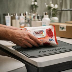 Dex Premium Wet Wipes Rose in Love, 100 Pack