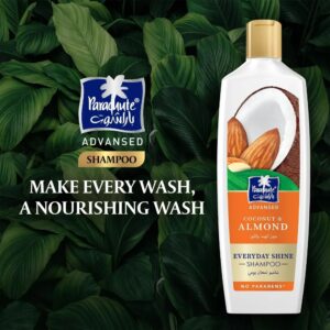 Parachute Advansed Everyday Shine Shampoo Coconut & Almond, 340ml