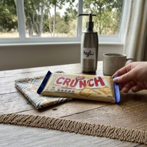 Nestle Crunch White Chocolate Bar, 100g