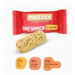 Mazzex Oat Snack Original, 120g