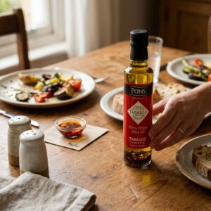 Pons Extra Virgin Olive Oil with Tabasco Seasoning, 250ml