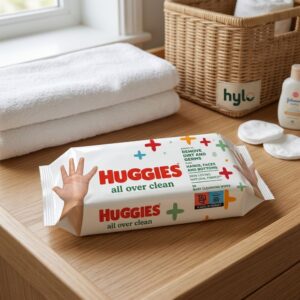 Huggies All Over Clean Baby Cleansing Wipes, 56pcs