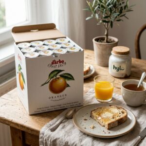 d'arbo All Natural Orange Fruit Spread, 140x14g