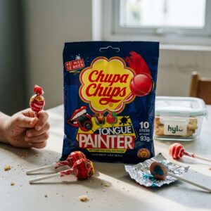 Chupa Chups Tongue Painter Lollipops, 10 Sticks, 93g