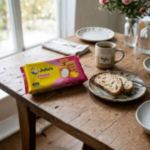 Julie's Cheese Sandwich Biscuits, 112g (4 Convipacks)