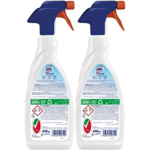 Smac Universal Degreaser Bathroom Cleaner Spray, 2x650ml