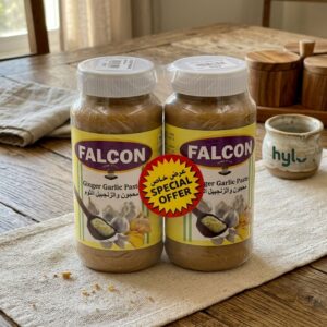 Falcon Home Style Ginger Garlic Paste, 2 x 500g Special Offer