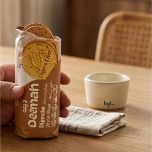Deemah Digestive Whole Wheat Biscuits, 130g