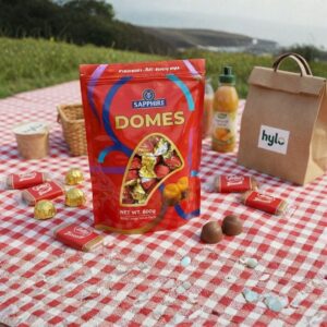 Sapphire Domes Milk Chocolates, 800g