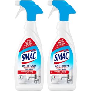 Smac Bathroom Disinfectant Spray, 2x650ml Smac Bathroom Disinfectant Spray, 2x650ml