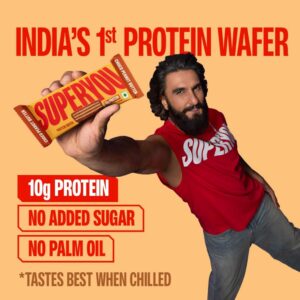 SuperYou Protein Wafer Choco Peanut Butter, 40g