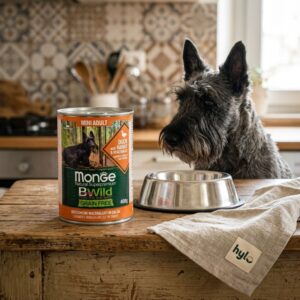 Monge BWild Grain Free Mini Adult Dog Food, Duck with Rabbit & Vegetables, 400g