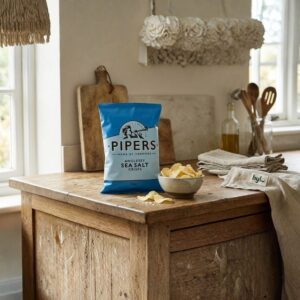 Pipers Anglesey Sea Salt Crisps, 150g