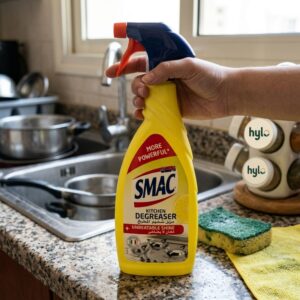 SMAC Kitchen Degreaser Lemon Fresh Spray, 650ml
